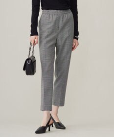 ICB 【洗える】ウール2WAYストレッチ ドロストパンツ