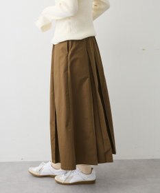 CRAFT STANDARD BOUTIQUE タックツイルプリーツスカート