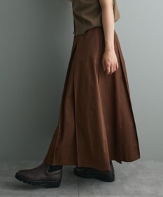 CRAFT STANDARD BOUTIQUE タックツイルプリーツスカート