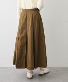 CRAFT STANDARD BOUTIQUE タックツイルプリーツスカート