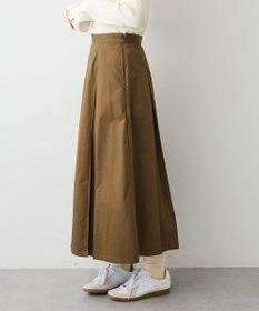 CRAFT STANDARD BOUTIQUE タックツイルプリーツスカート