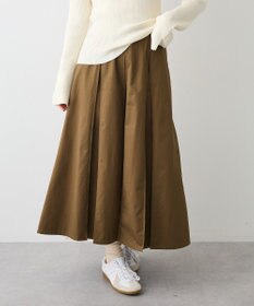 CRAFT STANDARD BOUTIQUE タックツイルプリーツスカート