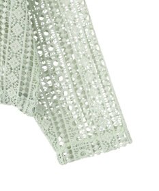 AMERICAN HOLIC 【先行予約】幾何学レースフードシャツ