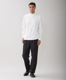 UNFILO MENS コットン モックネックTEE [23年秋冬商品]