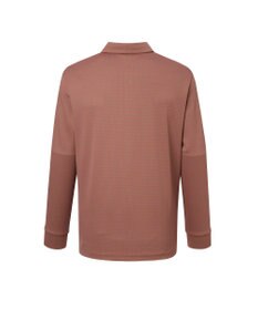 DAKS 【DAKS GOLF】 ジャガード長袖ニットポロ