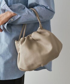 russet レザー巾着4WAYショルダーバッグ(CE-1454)