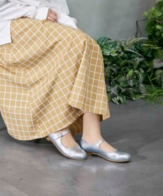 ing 【WEB限定】メリージェーンフラットシューズ