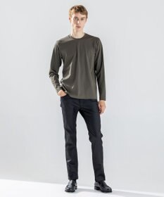 JOSEPH HOMME ハイゲージベアスムース　クルーネック長袖Ｔシャツ