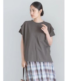 Te chichi 【接触冷感】ショルダータックTシャツ