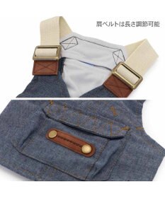 PET PARADISE ペットパラダイス ポケットクール ベスト 《オーバーオール風》 中型犬 大型犬