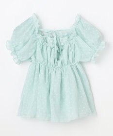 ANY KIDS 【一部店舗/WEB先行販売アイテム】2WAY シアードビーブラウス