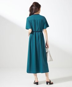 ANY SIS 【UVケア・ストレッチ・洗える】2WAYジョーゼットジャージー ワンピース