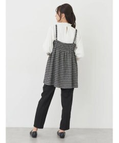 earth music&ecology ツイードキャミチュニック