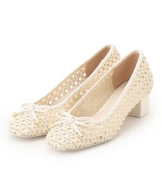 TOCCA CROCHET WITH RIBBON PUMPS パンプス