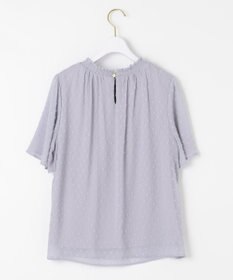 ANY SIS L 【美人百花6月号掲載】カットドビー ブラウス