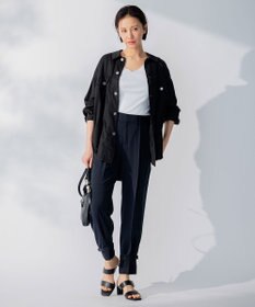 自由区 【洗える】２WAYツイル デザインパンツ