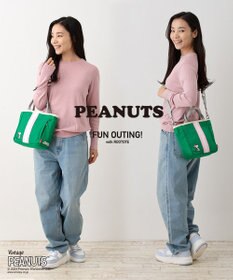 ROOTOTE 8390【スヌーピー】IP.スクエア2ウェイ.ピーナッツ-9P