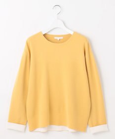 自由区 L 【カタログ掲載】レーヨンストレッチベーシックシルエット ニット