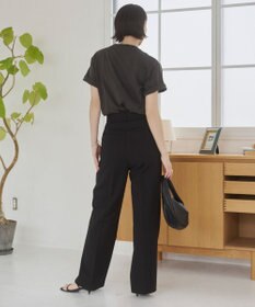 WEGO 【ANGIE VINTAGE/SMLサイズ展開】タックストレートスラックス
