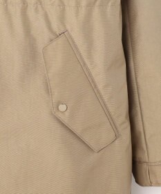 J.PRESS LADIES 【2way】スパンライクナイロンタッサー フーデッド コート