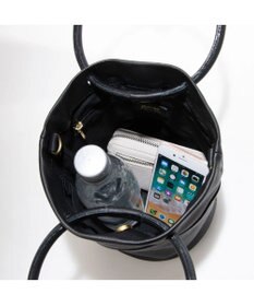 UNBILLION 【テレビ ドラマ着用アイテム】ペルケ perche / 姫路レザー丸手ハンドル2wayバケツバッグ