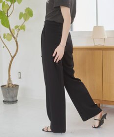 WEGO 【ANGIE VINTAGE/SMLサイズ展開】タックストレートスラックス