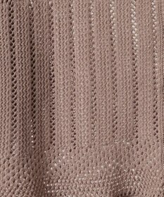 earth music&ecology ＳＥＴ２点レース編みペプラムカーデ＋スカート