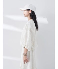 earth music&ecology シャーリングタックスリーブブルゾン