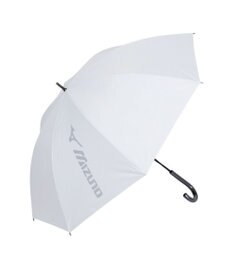 MOONBAT 【大きめ】MIZUNO メンズ 晴雨兼用日傘 長傘 BIGロゴ 遮光 遮熱 UV ユニセックス