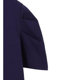 AMERICAN HOLIC 接触冷感タックスリーブ５分袖カットプルオーバー