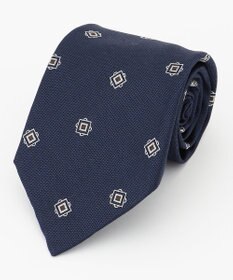J.PRESS MEN スパンシルク小紋柄ネクタイ