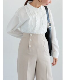 Te chichi フロントフリルシャツ