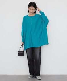 AMERICAN HOLIC バイパチポンチョライクＢＩＧニットプルオーバー