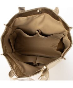 UNBILLION cachecache ソフトメタリックショッパートート