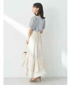 earth music&ecology リボンスリーブプルオーバー