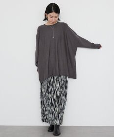 AMERICAN HOLIC バイパチポンチョライクＢＩＧニットプルオーバー