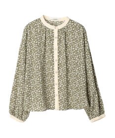 Green Parks ・ＥＬＥＮＣＡＲＥ　ＤＵＥコバナパイピングブラウス