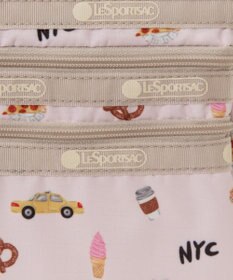 LeSportsac 3ZIP COSMETIC/NYCアイコンズピンク