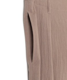 J.PRESS YORK STREET 【WOMEN】コットンワッシャータックワイド パンツ