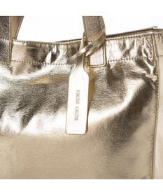 UNBILLION cachecache ソフトメタリックショッパートート