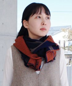 nitorito FUDGE12月号掲載【UNISEX】sora スヌード