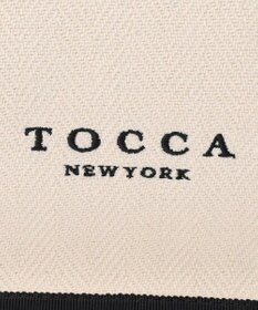 TOCCA 【A4サイズ対応】TRIM RIBBON CANVASTOTE トートバッグ