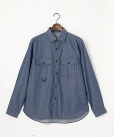 JOSEPH ABBOUD MOUNTAIN 【テーム・ヤルヴィコラボ・サスティナブル】コットンテンセルツイルバックプリント シャツ