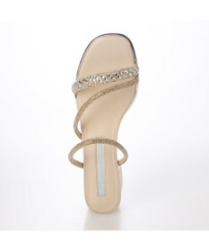 MODE ET JACOMO <MODE ET JACOMO>ラインストーンストラップミュールサンダル