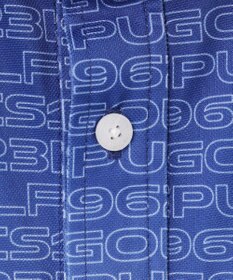 23区GOLF 【MEN】【キングサイズ/UVケア/吸水速乾】グラデーションロゴ 半袖ポロシャツ