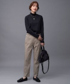 ANY L シアータートルネック