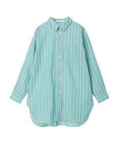 Green Parks 綿麻混オーバーサイズシャツチュニック