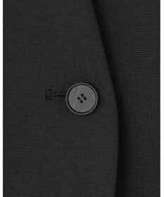 ICB 【洗える】コットンコンプレッシャー ノーカラージャケット