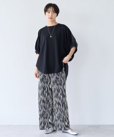 AMERICAN HOLIC セルフカットプリーツイージーパンツ