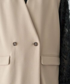 Green Parks Ｏ．洗えてストレッチ　Ｗボタンベスト